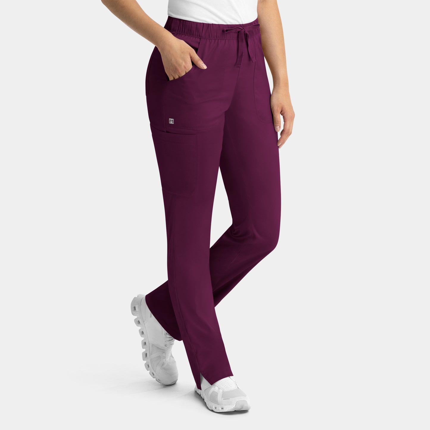 Women's Full Elastic Waistband Cargo Pant