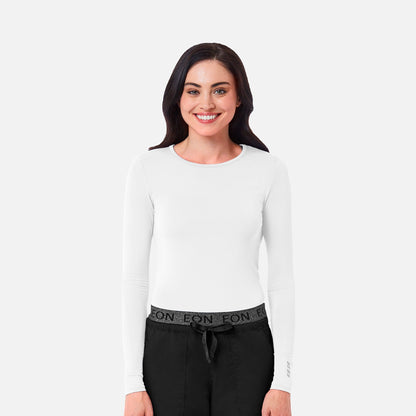COOLMAX Long Sleeve Under Scrub Tee