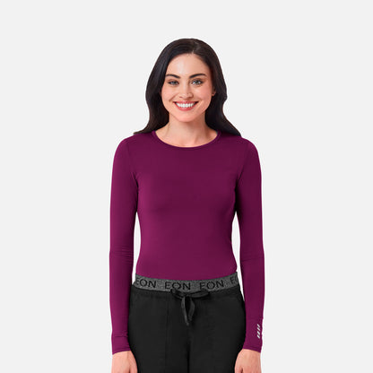 COOLMAX Long Sleeve Under Scrub Tee