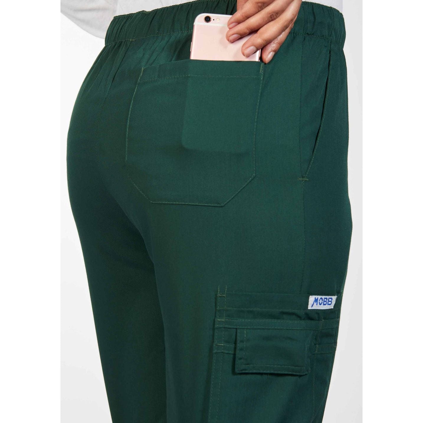 Unisex Drawstring/Elastic MOBB Scrub Pant