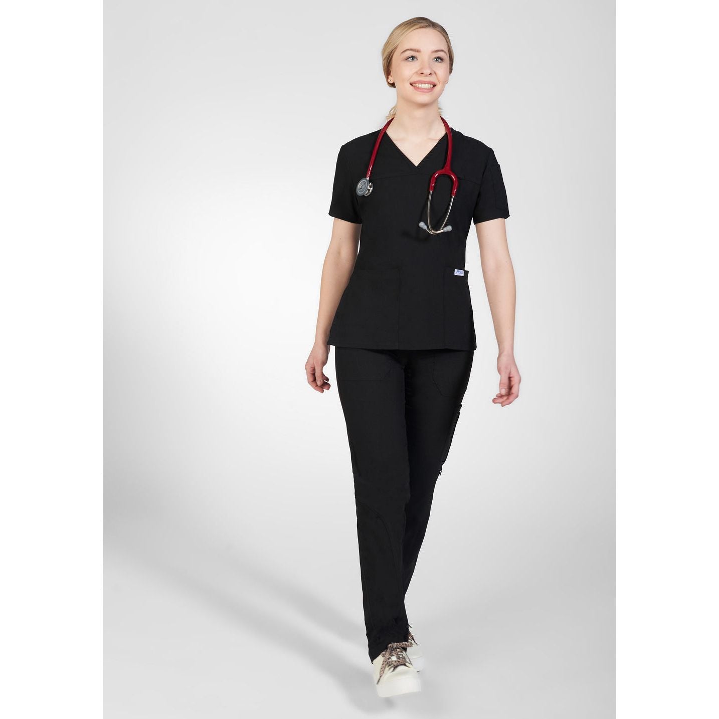 The Rosey Scrub Top by MOBB