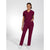 V-Neck Solid Color Scrub Top The Cathy