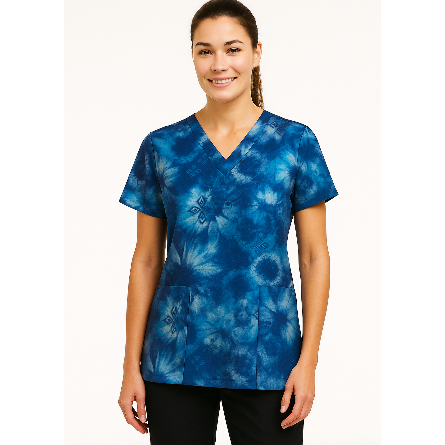 Women's WhiteCross Printed Top G617BDY SALE