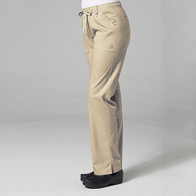 Maevn EON Women's Full Elastic Zipper Pocket Cargo Pant
