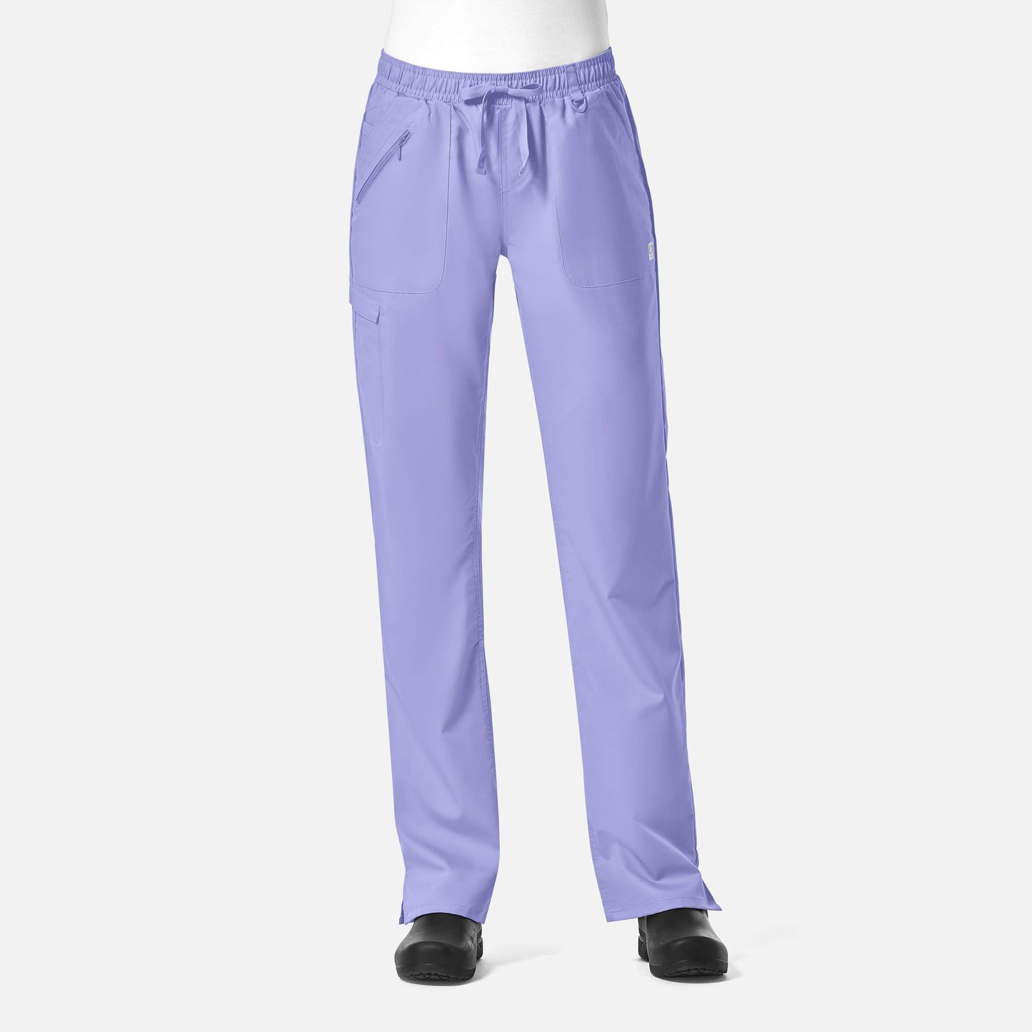 Women's Full Elastic Zipper Pocket Cargo Pant