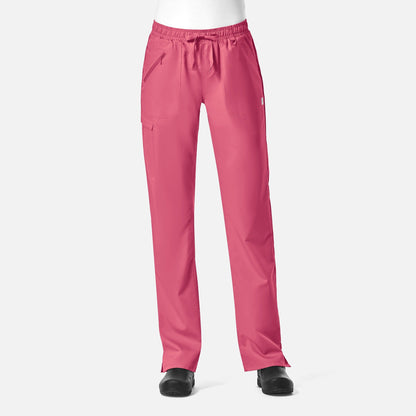 Women's Full Elastic Zipper Pocket Cargo Pant