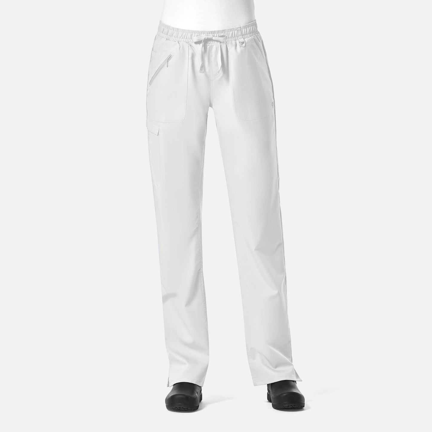 Women's Full Elastic Zipper Pocket Cargo Pant