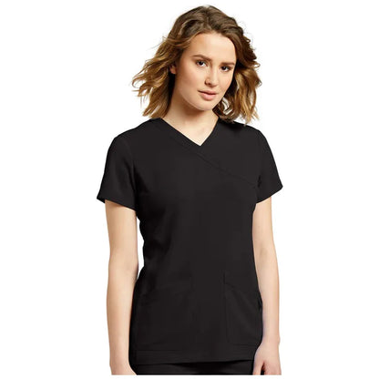 Solid Scrub Top by MARVELLA SALE