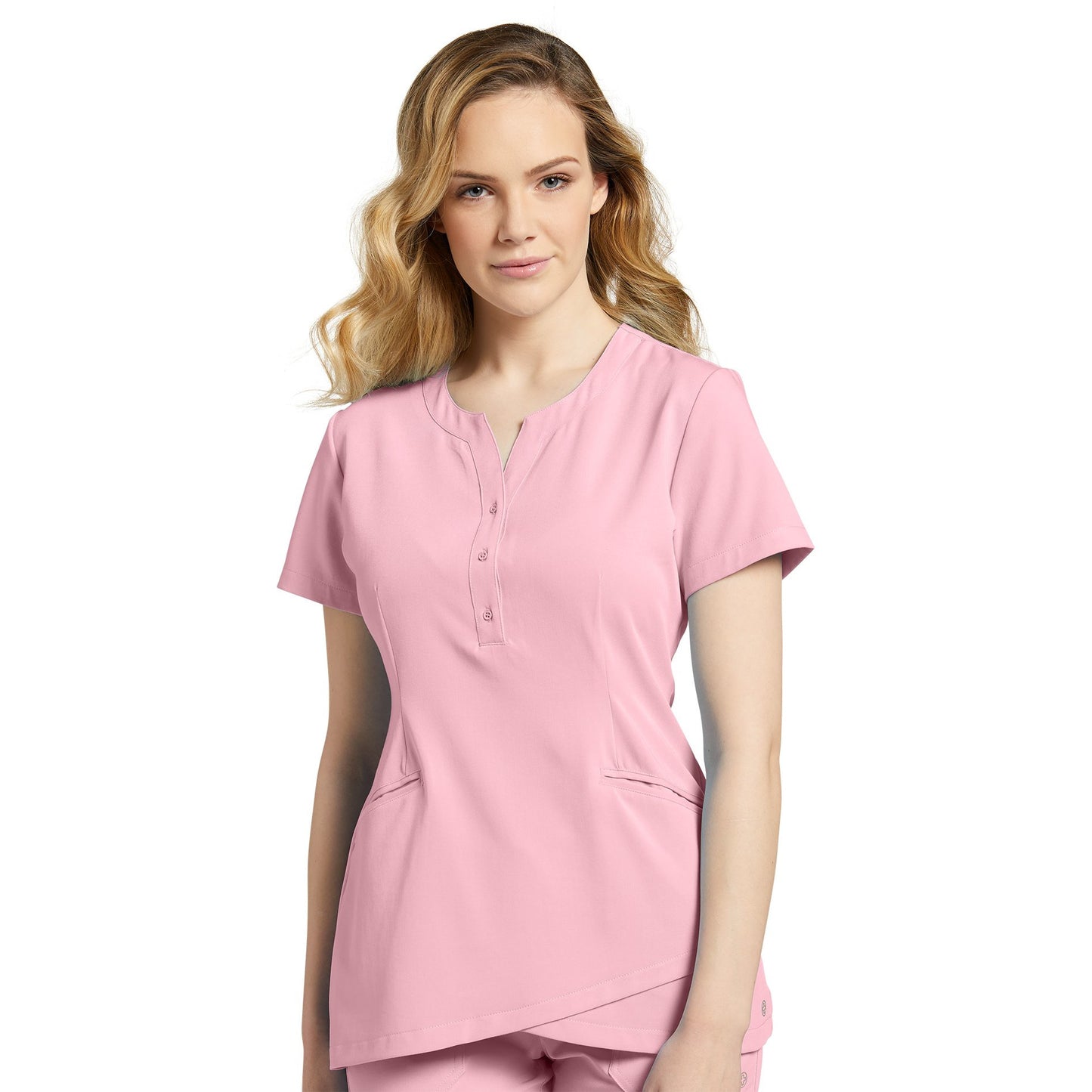 Scrub Top by Marvella Very Soft with front buttons 784 (SALE)
