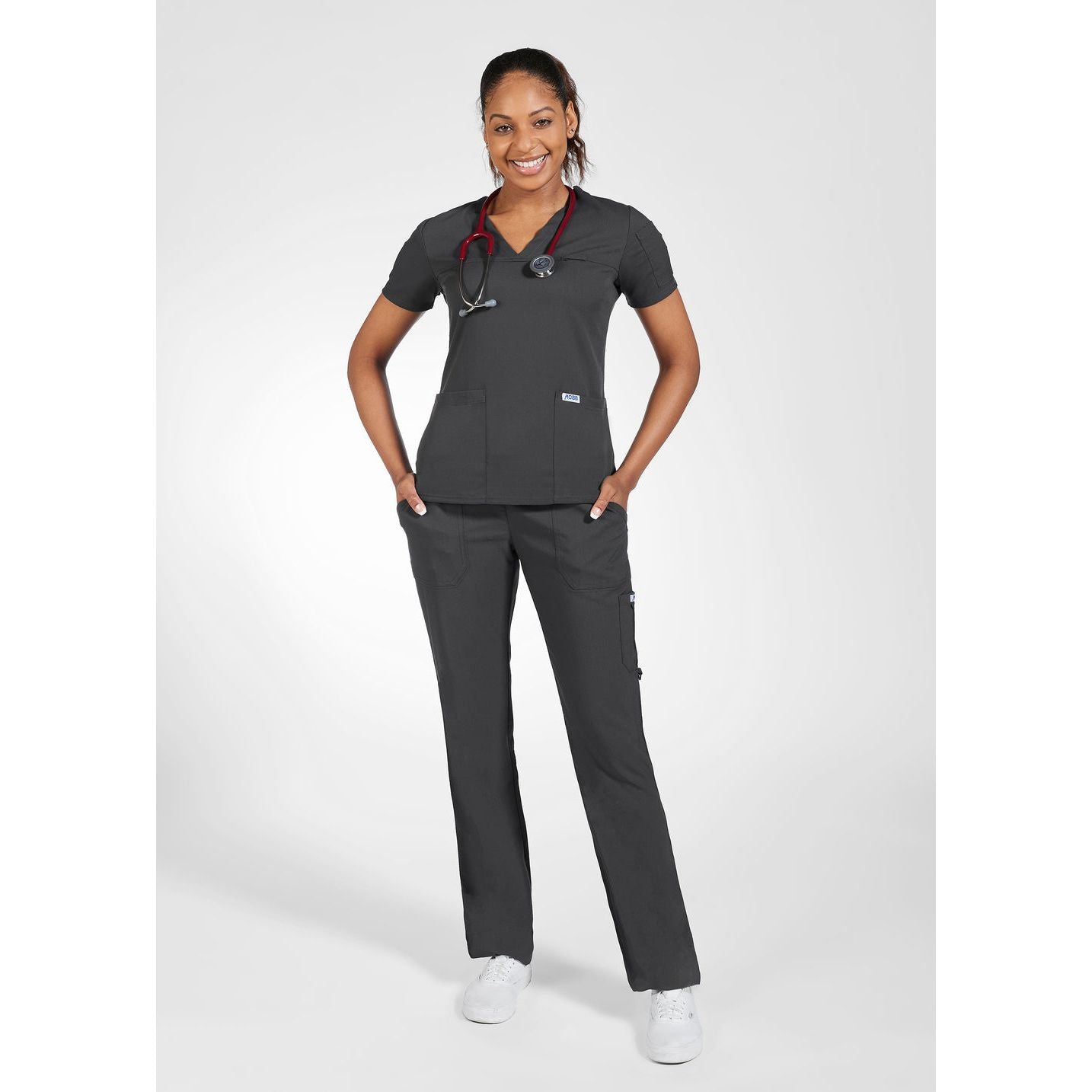 The Rosey Scrub Top by MOBB