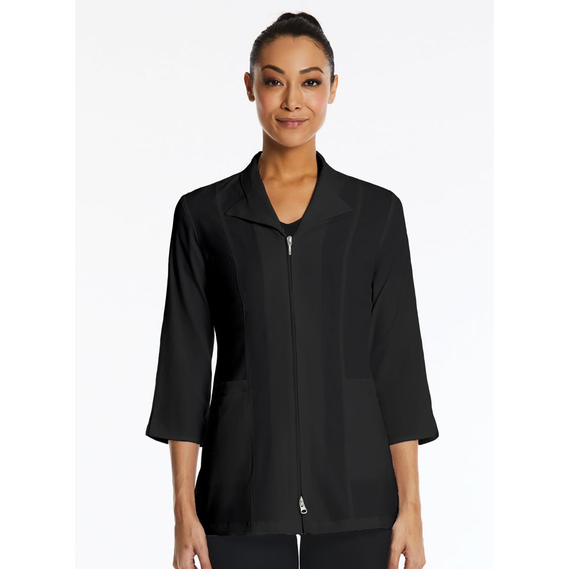 Maevn Smart Women's 3/4 Sleeve Zip Lab Jacket