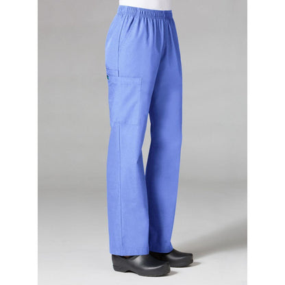 Women's Full Elastic Waistband Cargo Pant