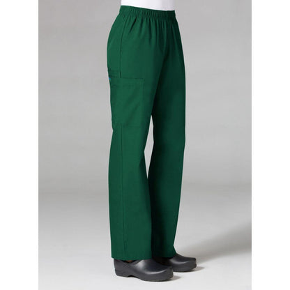 Women's Full Elastic Waistband Cargo Pant