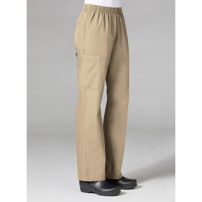 Women's Full Elastic Waistband Cargo Pant