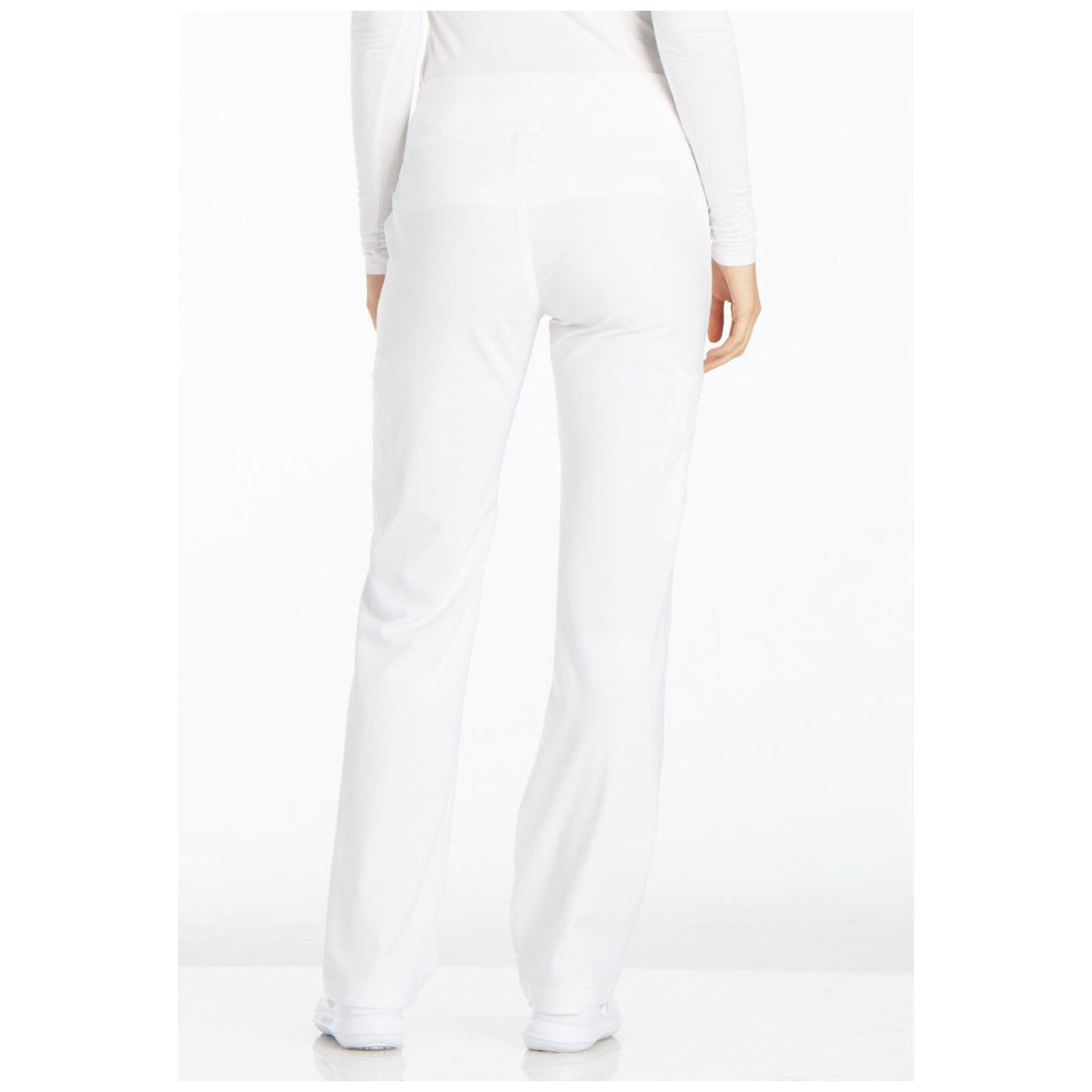 Mid Rise Straight Leg Pull-on Pant
