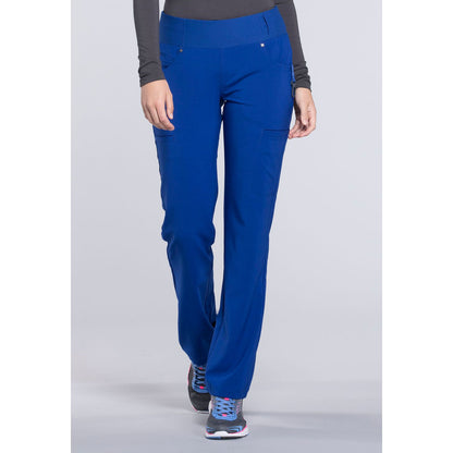 Mid Rise Straight Leg Pull-on Pant
