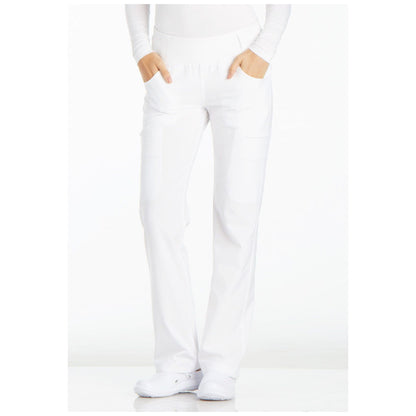 Mid Rise Straight Leg Pull-on Pant