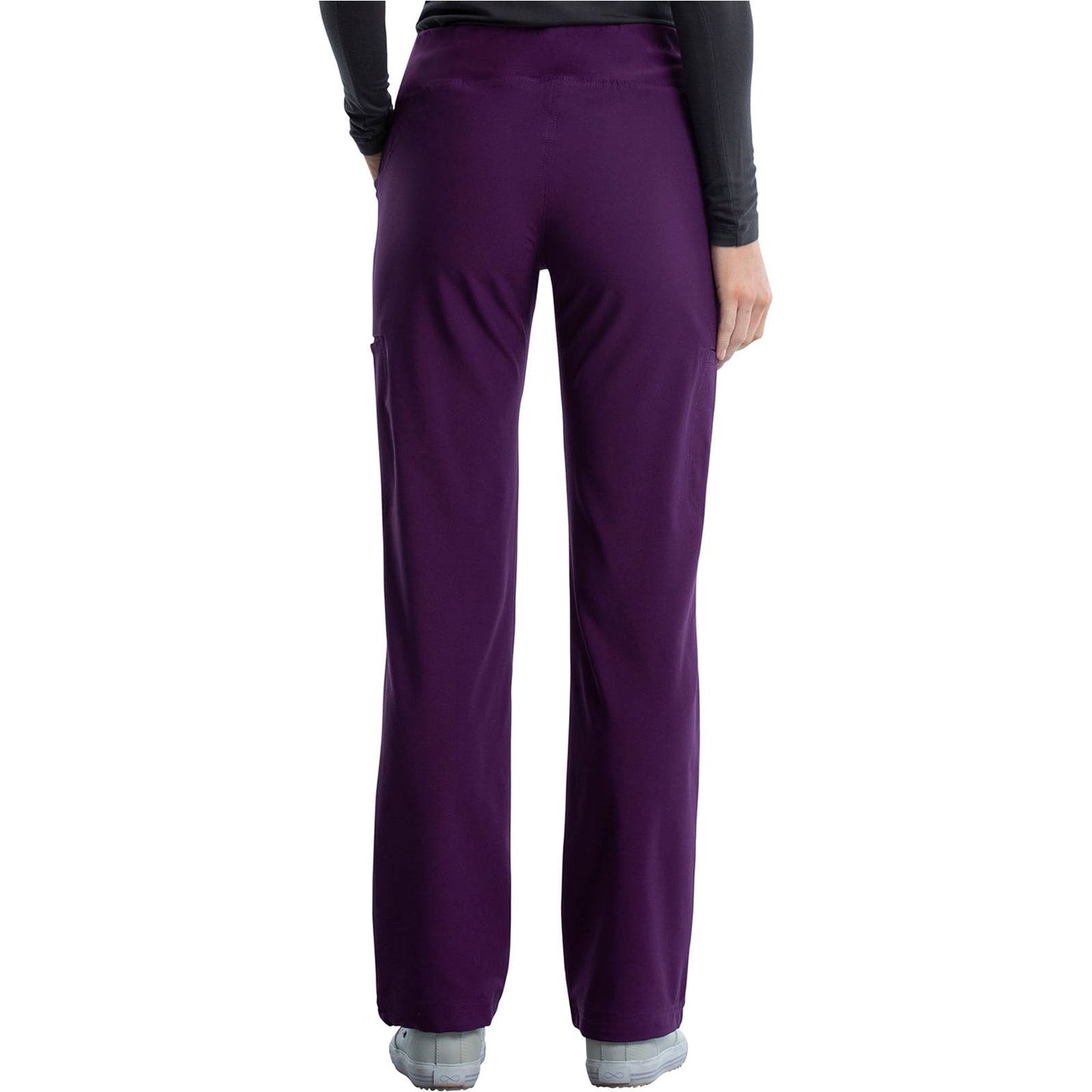 Mid Rise Straight Leg Pull-on Pant