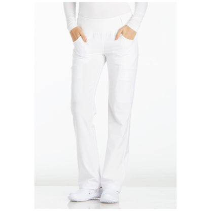 Mid Rise Straight Leg Pull-on Pant