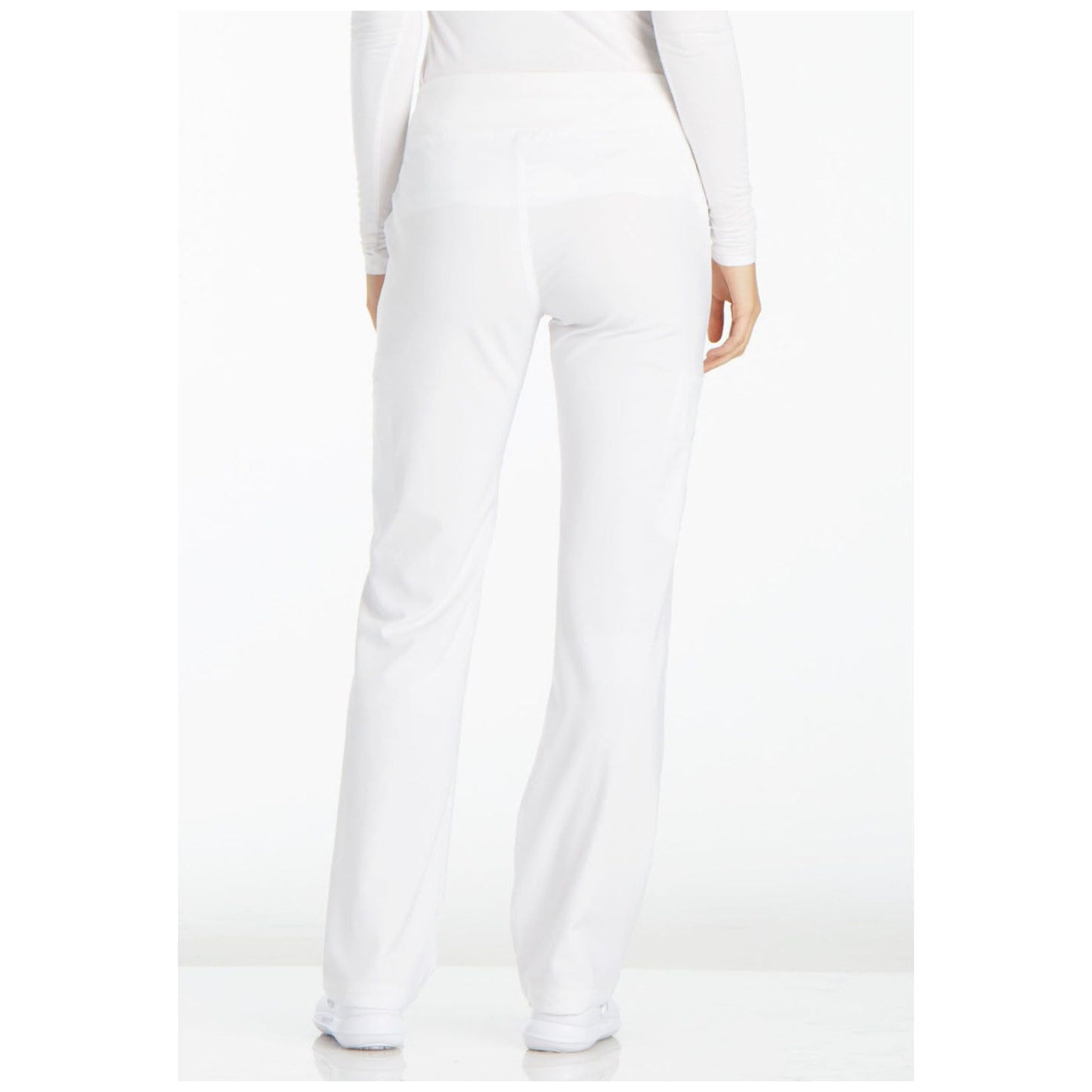 Mid Rise Straight Leg Pull-on Pant