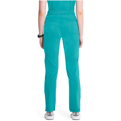 Mid Rise Tapered Leg Pull-on Pant