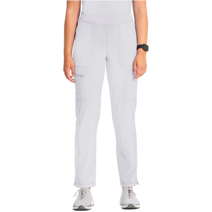 Mid Rise Tapered Leg Pull-on Pant