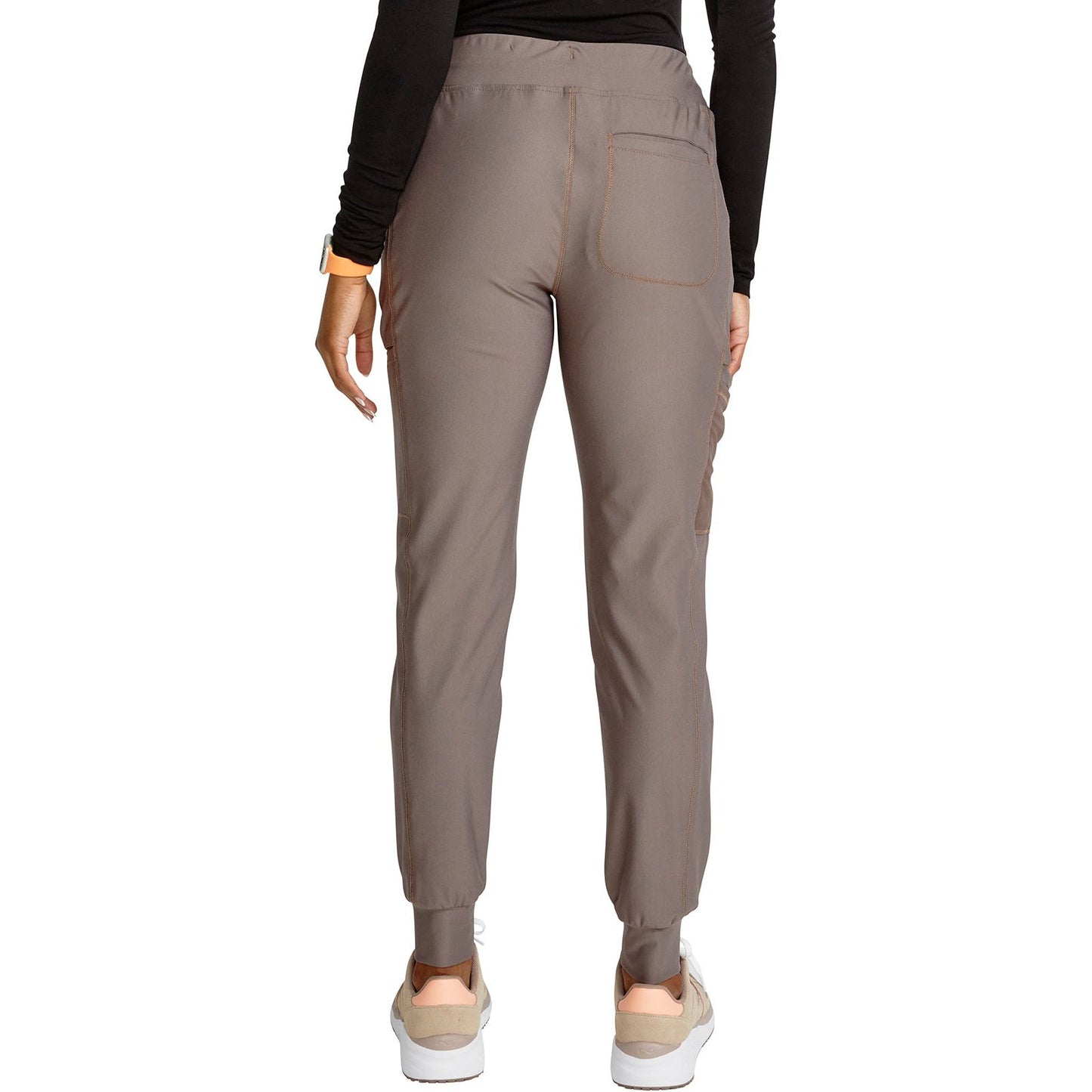 Mid Rise Tapered Leg Drawstring Pant