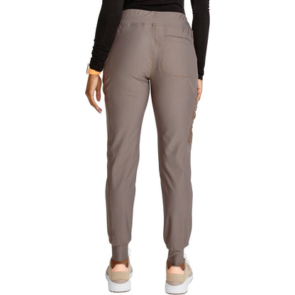 Mid Rise Tapered Leg Drawstring Pant