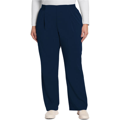 Mid Rise Pull-On Moderate Flare Leg Pant