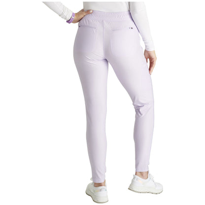 Mid Rise Tapered Leg Drawstring Pant