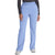 Mid Rise Pull-on Straight Leg Pant