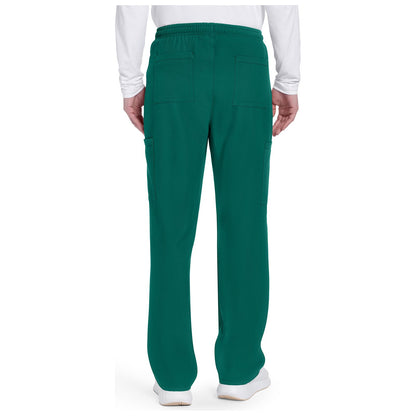 Men's Mid Rise Zip Fly Straight Leg Pant