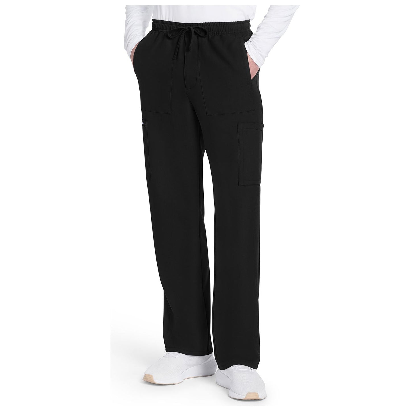 Men's Mid Rise Zip Fly Straight Leg Pant