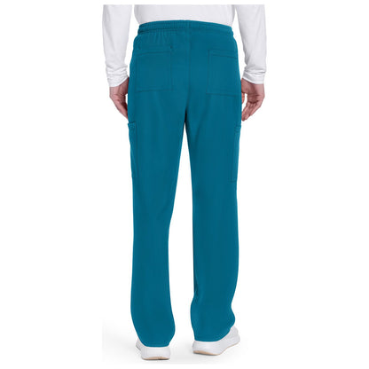 Men's Mid Rise Zip Fly Straight Leg Pant