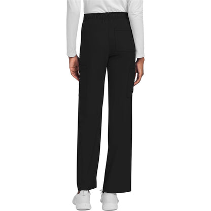 Unisex Mid Rise Drawstring Straight Pant