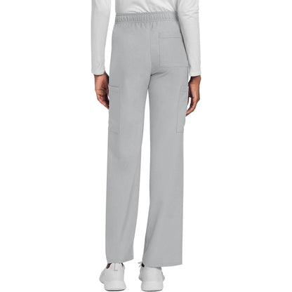 Unisex Mid Rise Drawstring Straight Pant