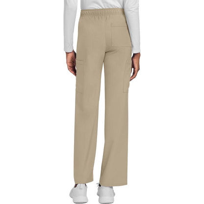 Unisex Mid Rise Drawstring Straight Pant
