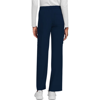 Unisex Mid Rise Drawstring Straight Pant