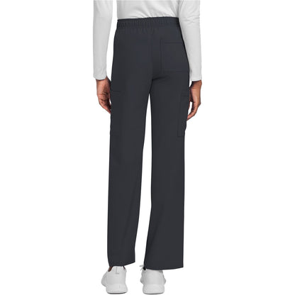 Unisex Mid Rise Drawstring Straight Pant