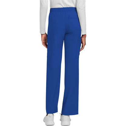 Unisex Mid Rise Drawstring Straight Pant