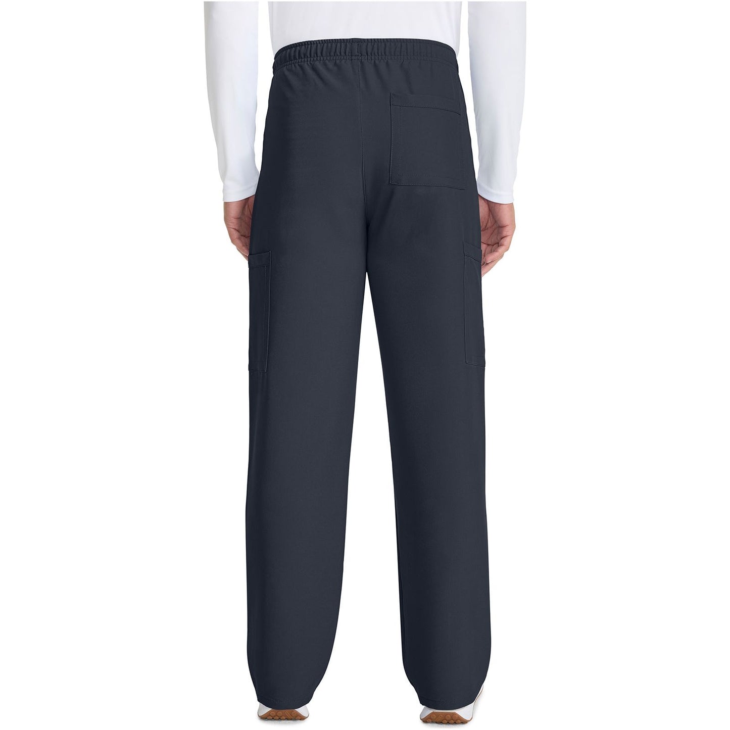 Unisex Mid Rise Drawstring Straight Pant
