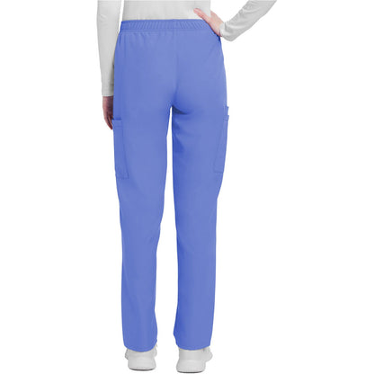 Mid Rise Pull-on Slim Leg Cargo Pant