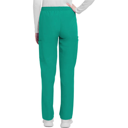 Mid Rise Pull-on Slim Leg Cargo Pant