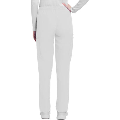 Mid Rise Pull-on Slim Leg Cargo Pant