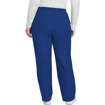 Mid Rise Pull-on Slim Leg Cargo Pant