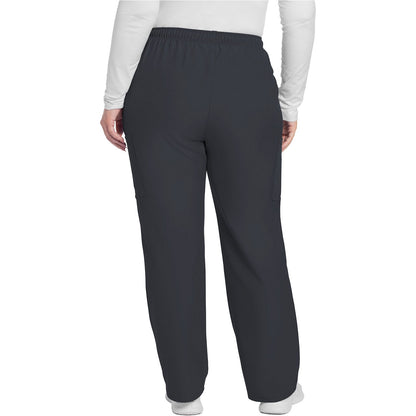 Mid Rise Pull-on Slim Leg Cargo Pant