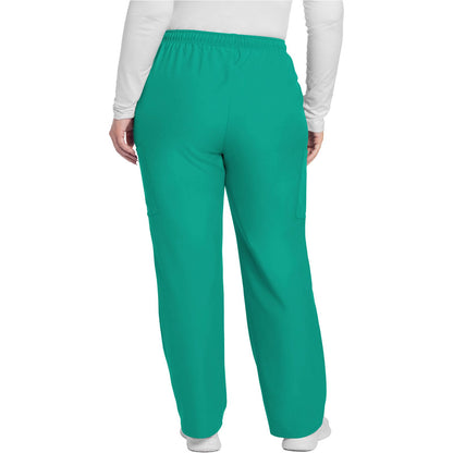 Mid Rise Pull-on Slim Leg Cargo Pant