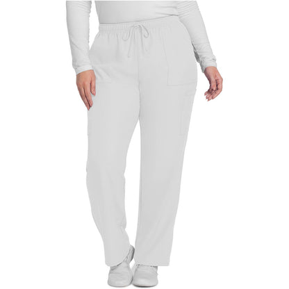 Mid Rise Pull-on Slim Leg Cargo Pant