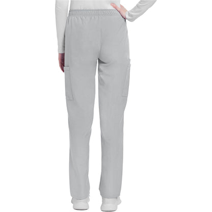 Mid Rise Pull-on Slim Leg Cargo Pant