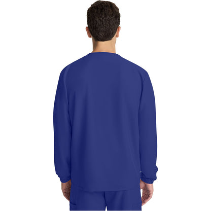 Unisex Snap Front Warm Up Jacket